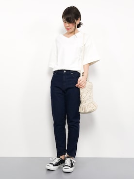 natsumiさん（レディース・160cm）の夏コーディネート