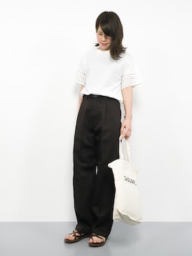 natsumiさん（レディース・160cm）の夏コーディネート