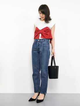 「Altered（オルタード）のアイテム」を使った、natsumiさん（レディース・160cm）の夏コーディネート