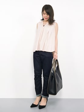 natsumiさん（レディース・160cm）の夏コーディネート