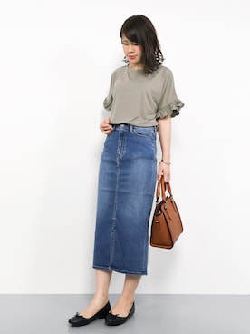 natsumiさん（レディース・160cm）の夏コーディネート