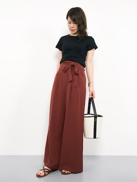 natsumiさん（レディース・160cm）の夏コーディネート