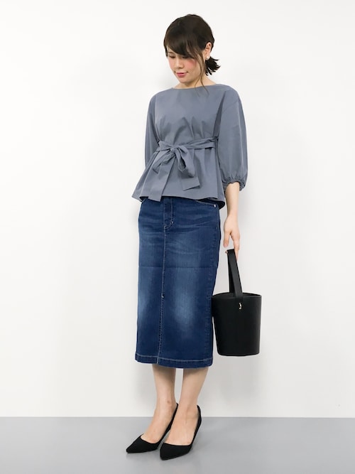 Zozotownnatsumiさんのデニムスカートを使ったコーディネート Zozotown