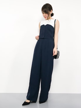 「A part by（アパートバイ）のアイテム（オールインワン・サロペット）」を使った、natsumiさん（レディース・160cm）の秋コーディネート