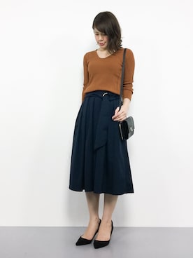 natsumiさん（レディース・160cm）の秋コーディネート