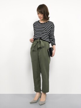 「夢展望（ユメテンボウ）のアイテム」を使った、natsumiさん（レディース・160cm）の秋コーディネート