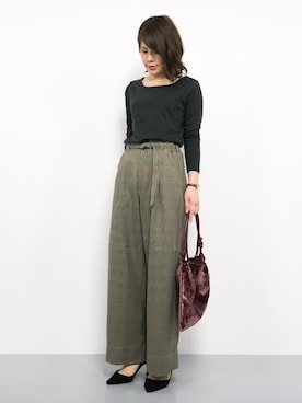 natsumiさん（レディース・160cm）の秋コーディネート