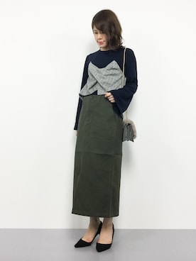 natsumiさん（レディース・160cm）の秋コーディネート