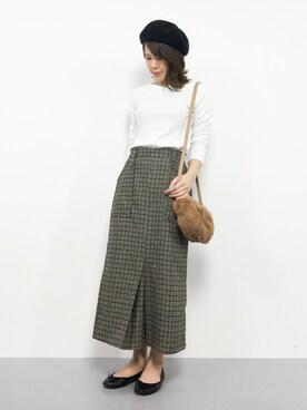 「sankyo shokai（サンキョウショウカイ）のアイテム」を使った、natsumiさん（レディース・160cm）の秋コーディネート