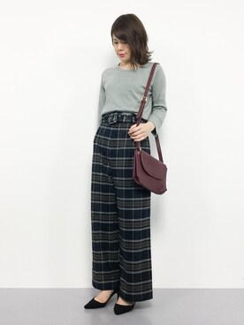 natsumiさん（レディース・160cm）の秋コーディネート