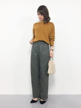 natsumiさん（レディース・160cm）の秋コーディネート