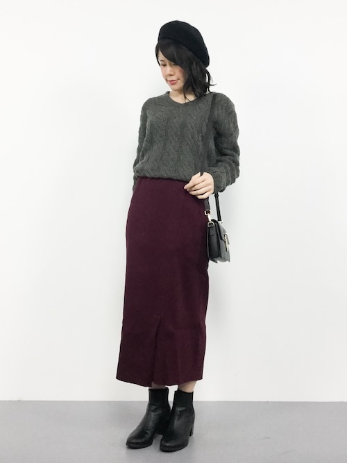 IENA（イエナ）の「【otona MUSEコラボ】ローゲージケーブルVネック  