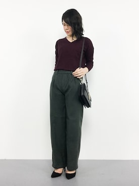 natsumiさん（レディース・160cm）の秋コーディネート
