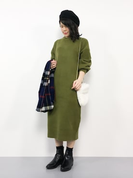 「TONE SELECT GOODS（トーンセレクトグッズ）のアイテム」を使った、natsumiさん（レディース・160cm）の秋コーディネート