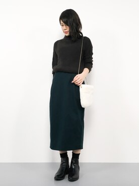「TONE SELECT GOODS（トーンセレクトグッズ）のアイテム」を使った、natsumiさん（レディース・160cm）の秋コーディネート