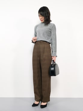 natsumiさん（レディース・160cm）の冬コーディネート