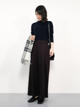 natsumiさん（レディース・160cm）の冬コーディネート