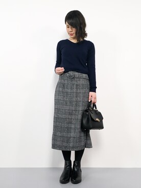 natsumiさん(レディース・160cm)の冬コーディネート