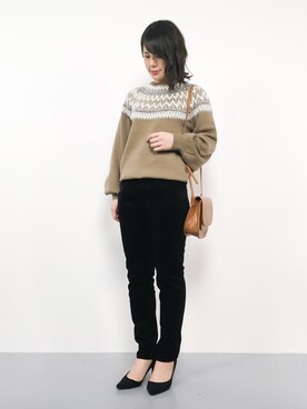 natsumiさん（レディース・160cm）の冬コーディネート