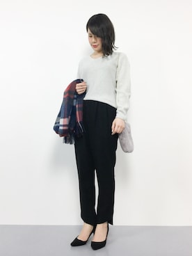 natsumiさん（レディース・160cm）の冬コーディネート