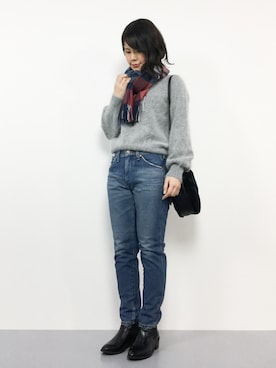 natsumiさん（レディース・160cm）の冬コーディネート