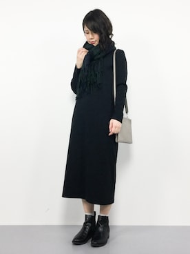 「BEAU'RE SECOND（ビュレセカンド）のアイテム」を使った、natsumiさん（レディース・160cm）の冬コーディネート