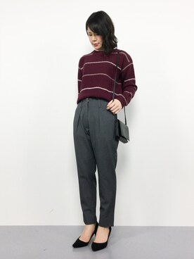 natsumiさん（レディース・160cm）の冬コーディネート