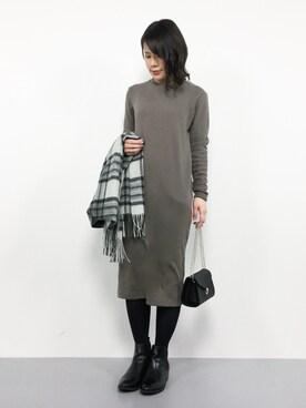 natsumiさん(レディース・160cm)の冬コーディネート