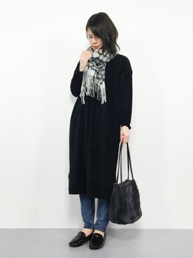 natsumiさん（レディース・160cm）の冬コーディネート