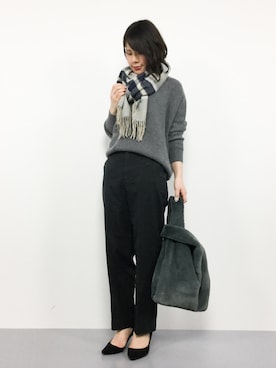 natsumiさん（レディース・160cm）の冬コーディネート