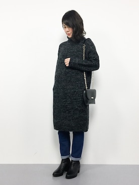 natsumiさん(レディース・160cm)の冬コーディネート