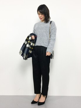 natsumiさん（レディース・160cm）の冬コーディネート