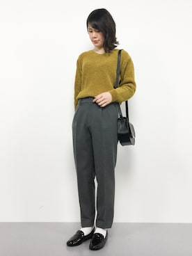 natsumiさん（レディース・160cm）の冬コーディネート