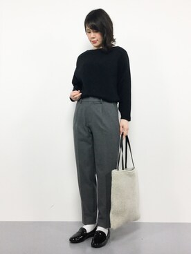 natsumiさん（レディース・160cm）の冬コーディネート