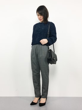 natsumiさん（レディース・160cm）の冬コーディネート