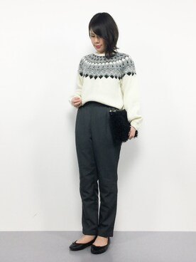natsumiさん（レディース・160cm）の冬コーディネート
