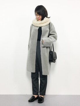 natsumiさん（レディース・160cm）の冬コーディネート