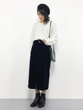 natsumiさん(レディース・160cm)の冬コーディネート