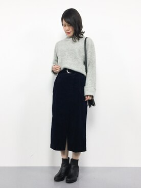 natsumiさん(レディース・160cm)の冬コーディネート