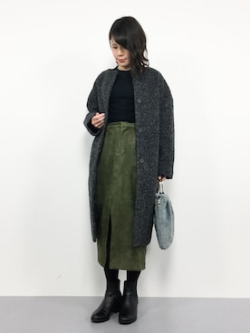 natsumiさん（レディース・160cm）の冬コーディネート