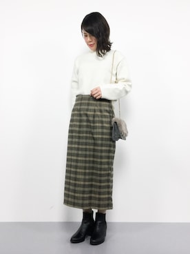 natsumiさん（レディース・160cm）の冬コーディネート