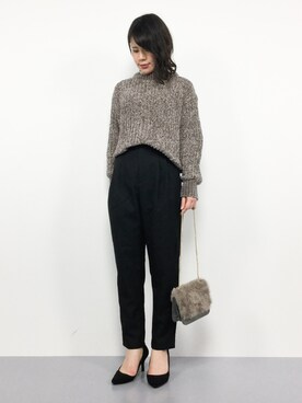 natsumiさん（レディース・160cm）の冬コーディネート