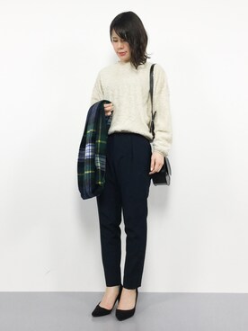 natsumiさん（レディース・160cm）の冬コーディネート