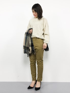 natsumiさん（レディース・160cm）の冬コーディネート