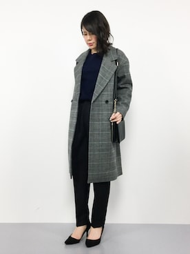 natsumiさん（レディース・160cm）の冬コーディネート