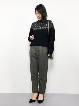 natsumiさん(レディース・160cm)の冬コーディネート