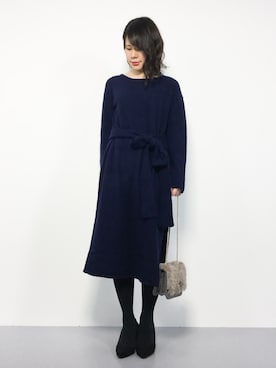 natsumiさん（レディース・160cm）の冬コーディネート