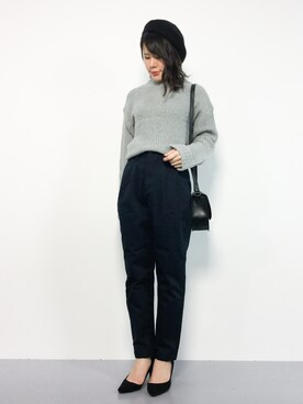 natsumiさん(レディース・160cm)の冬コーディネート