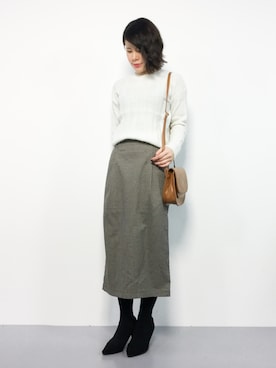 natsumiさん（レディース・160cm）の冬コーディネート