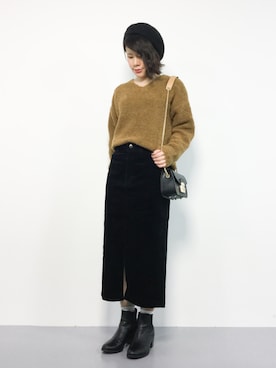 natsumiさん(レディース・160cm)の冬コーディネート